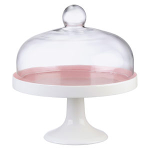 Elegance Cake Stand Pink - Complete Set