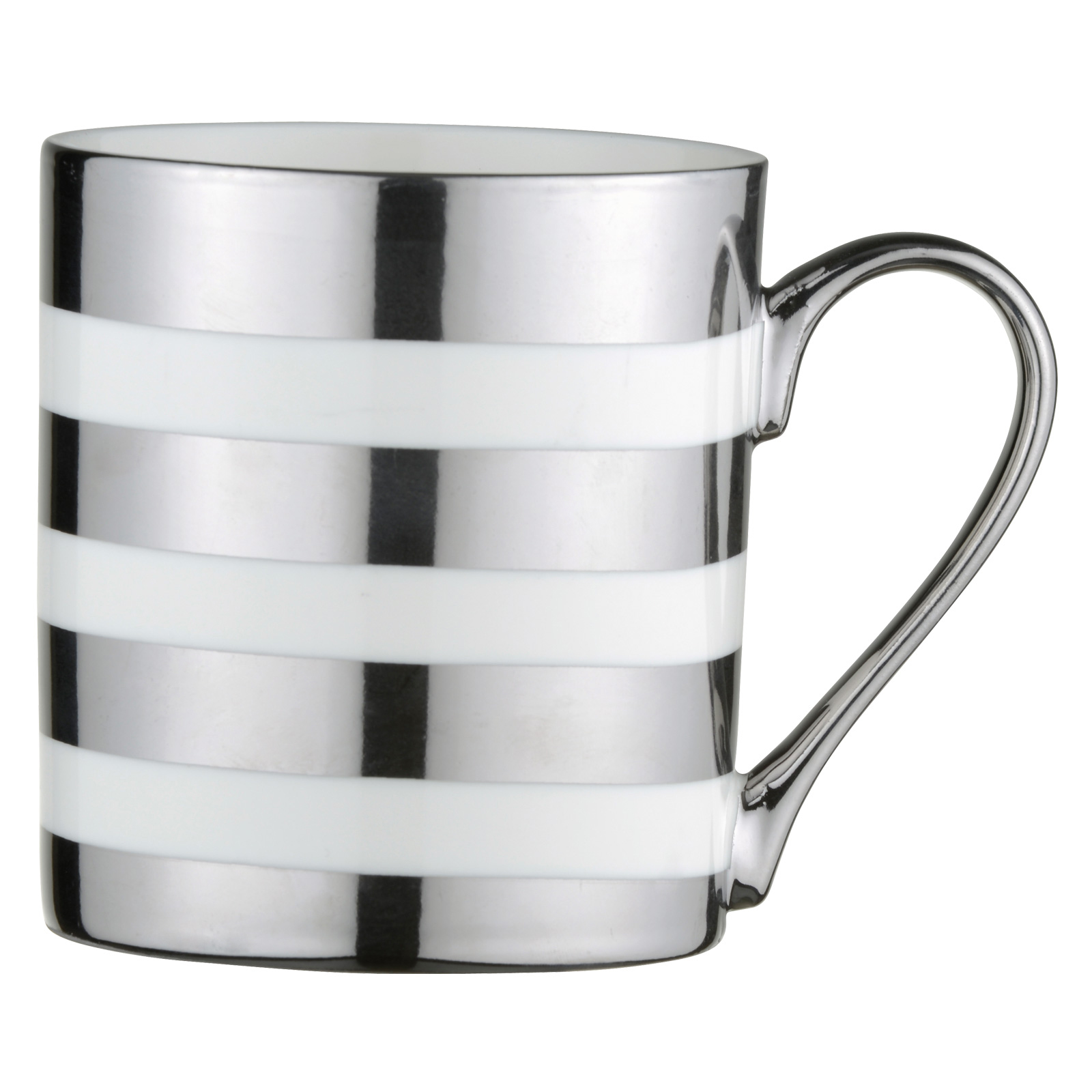 Stripes Mug Platinum