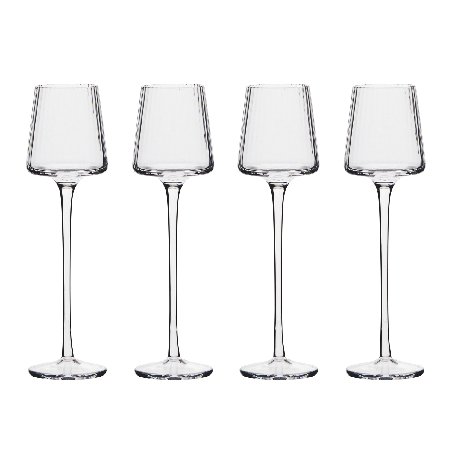 Set of 4 Empire Liqueur Glasses